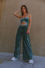 Radiance jumpsuit in antique blue