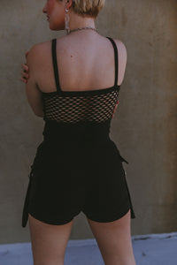 Cargo Playsuit in black (small)