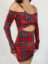 Plaid velvet Rebel mini (small)