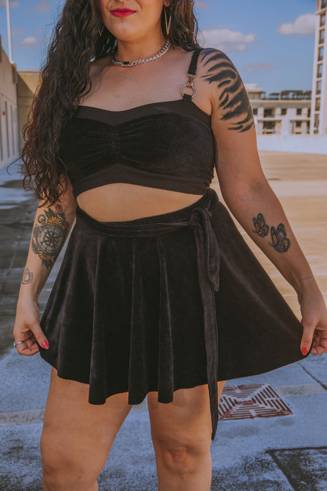 High Society Wrap Skirt (Large)