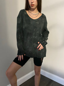 Thermal oversize sweater (small)