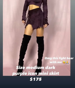 Size medium purple icon mini