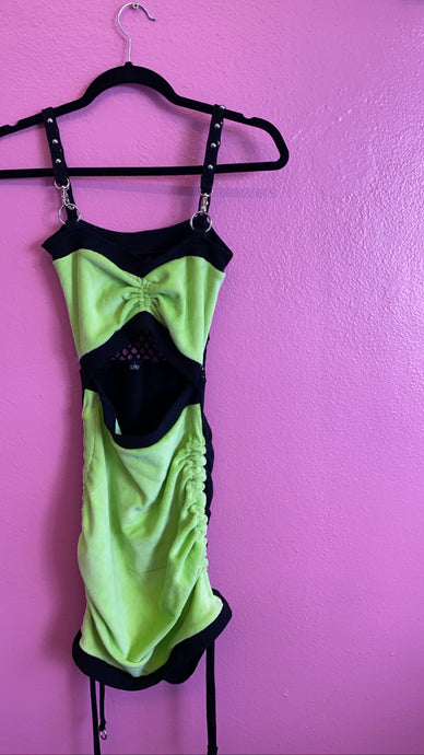 Medium green/black karma mini