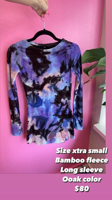 Long sleeve xs ooak color