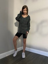 Thermal oversize sweater (small)