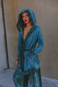 Antique Blue Muse Coat