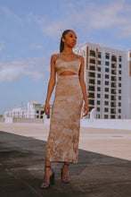 Empire Maxi Dress in Sand
