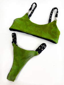 Sour apple bra top + thing set (small)