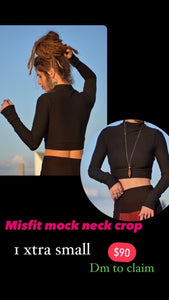 Xs misfit mock neck