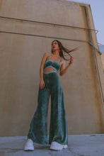 Radiance jumpsuit in antique blue