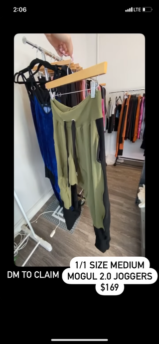 Medium olive mogul 2.0 jogger