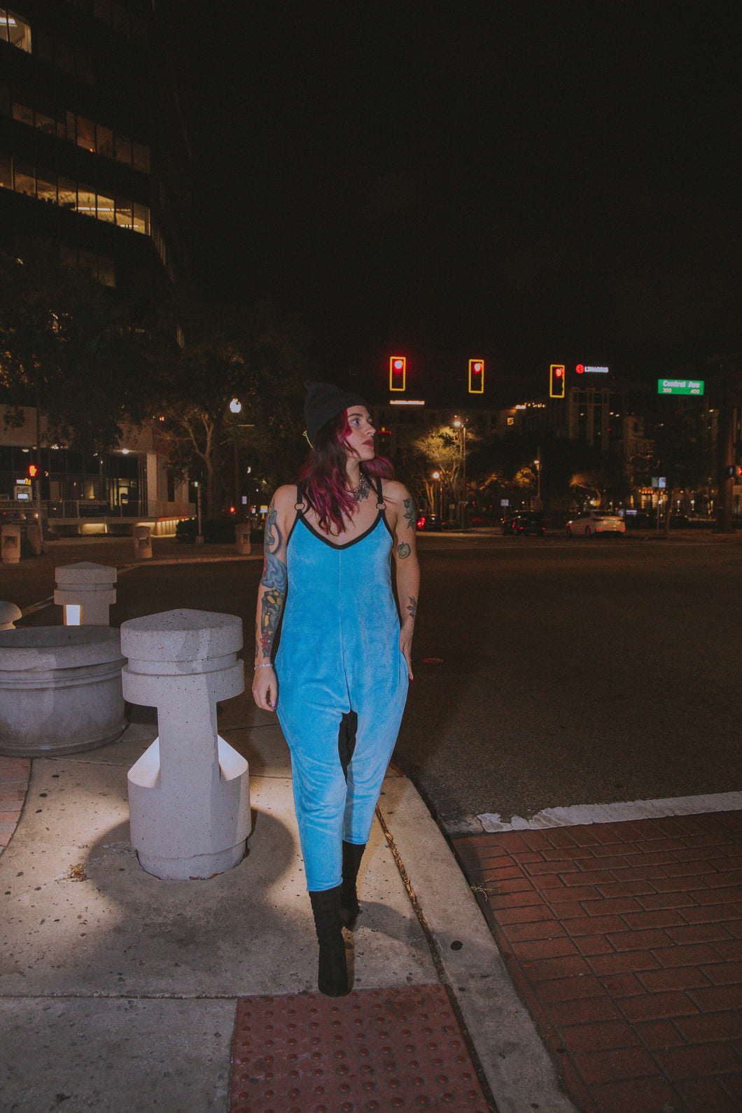 WKNDR jumpsuit - bamboo velour